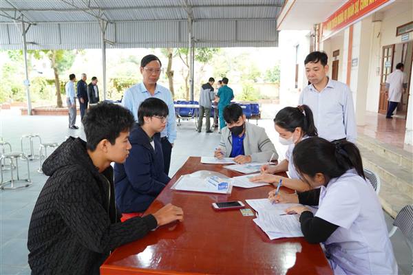 Danh sách công dân vắng mặt khám sơ tuyển  NVQS và thực hiện và nghĩa vụ tham gia công an nhân dân năm 2026