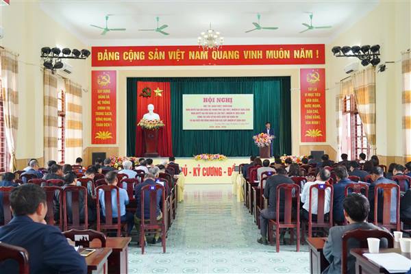 Xã Trường Tân tổ chức hội nghị học tập, quán triệt và triển khai các nghị quyết Đại hội Đảng bộ thành phố và Đảng bộ xã, nhiệm kỳ 2025-2030.