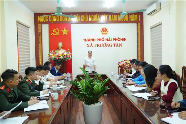 Xã Trường Tân tổ chức hội nghị triển khai tổ cộng tác viên 35.