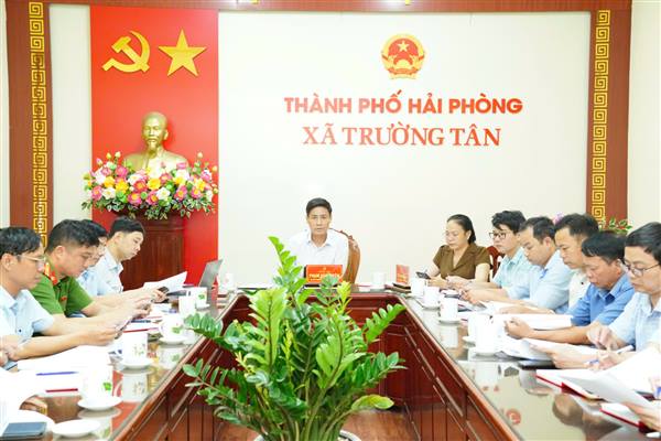 XÃ TRƯỜNG TÂN TỔ CHỨC KỲ HỌP BAN CHẤP HÀNH ĐẢNG BỘ XÃ THÁNG 9 NĂM 2025
