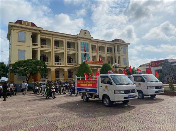 CÔNG AN XÃ TRƯỜNG TÂN RA QUÂN CAO ĐIỂM XÂY DỰNG “XÃ KHÔNG MA TÚY” NĂM 2025