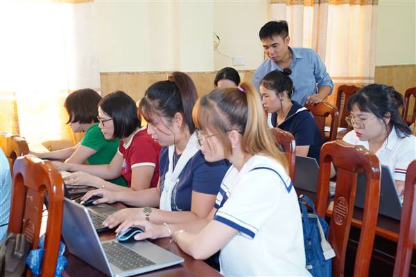 Xã Trường Tân hoàn thành 100% việc làm giàu, làm sạch cơ sở dữ liệu quốc gia về đất đai. 