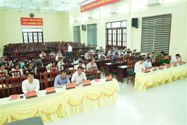 Xã Trường Tân giao ban Bí thư chi bộ tháng 10, đánh giá kết quả thực hiện nhiệm vụ tháng 9 và triển khai nhiệm vụ trọng tâm
