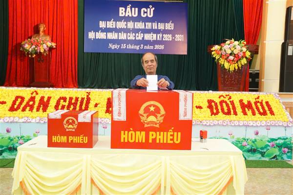 XÃ TRƯỜNG TÂN CÔNG BỐ KẾT QUẢ BẦU CỬ ĐẠI BIỂU HĐND XÃ KHÓA II, NHIỆM KỲ 2026–2031.