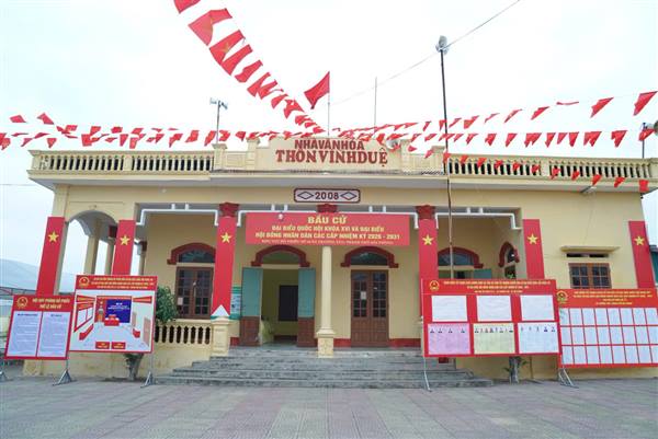 Trường Tân sẵn sàng cho ngày hội non sông 15.3