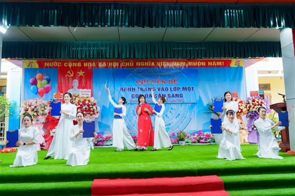 Trường Mầm non Quang Minh tổ chức chuyên đề “Hành trang vào lớp Một – Con đã sẵn sàng”.