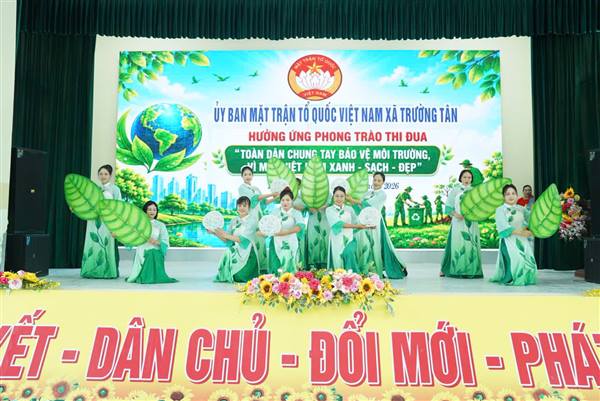 XÃ TRƯỜNG TÂN PHÁT ĐỘNG PHONG TRÀO TOÀN DÂN CHUNG TAY BẢO VỆ MÔI TRƯỜNG VÌ MỘT VIỆT NAM XANH - SẠCH - ĐẸP.