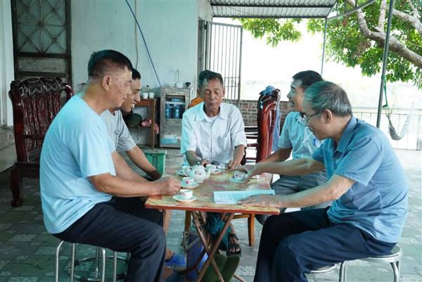 Xã Trường Tân tổ chức lấy ý kiến Nhân dân về phương án sắp xếp, tổ chức lại thôn trên địa bàn.