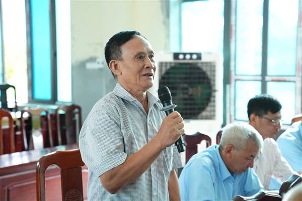 Xã Trường Tân đối thoại với doanh nghiệp, hợp tác xã, hộ kinh doanh, đồng hành tháo gỡ khó khăn, thúc đẩy phát triển.