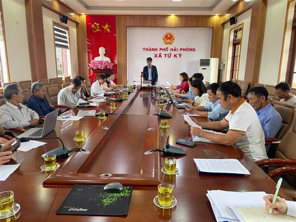 Đoàn giám sát chuyên đề HĐND xã giám sát công tác thu gom phân loại và xử lý rác thải sinh hoạt

