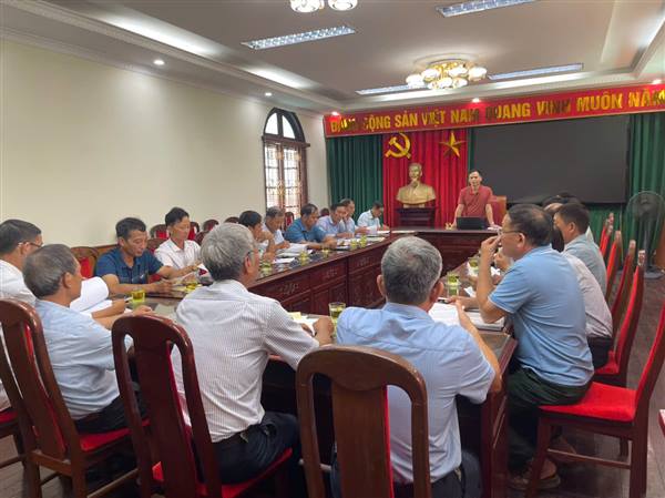 HỘI NGHỊ TRIỂN KHAI LẤY Ý KIẾN GÓP Ý VÀO DỰ THẢO CÁC VĂN KIỆN TRÌNH ĐẠI HỘI