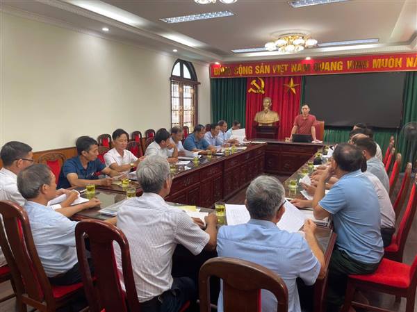 Tổ chức Hội nghị đối thoại trực tiếp của đồng chí Bí thư Đảng ủy, Chủ tịch HĐND xã với Nhân dân các thôn An Nhân Đông, An Nhân Tây, La Tỉnh Bắc, La Tỉnh Nam

