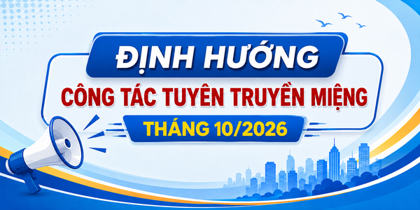 Đảng ủy xã Tứ Kỳ định hướng công tác tuyên truyền miệng tháng 10/2026