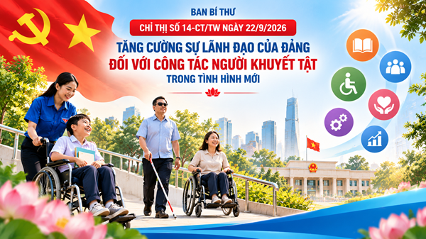 Đẩy mạnh tuyên truyền chỉ thị về công tác người khuyết tật trong tình hình mới