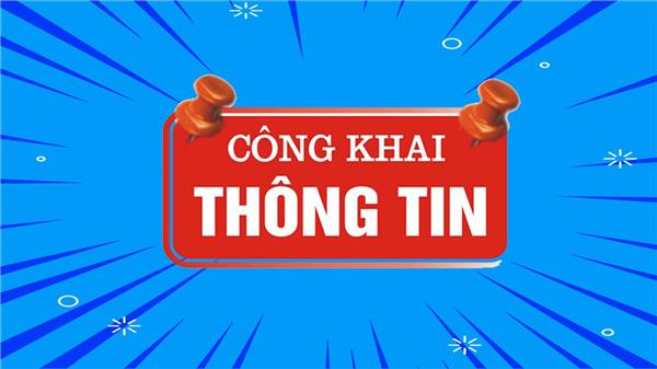 Công bố thủ tục hành chính nội bộ trong hệ thống hành chính nhà nước thuộc phạm vi chức năng quản lý của Sở Nông nghiệp và Môi trường
