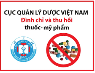 V/v đình chỉ lưu hành, thu hồi
và tiêu hủy sản phẩm vi phạm