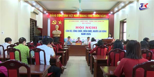 Khối Đảng – MTTQ – Trung tâm Chính trị xã triển khai nhiệm vụ năm 2026, đẩy mạnh chuyển đổi số trong công tác Đảng