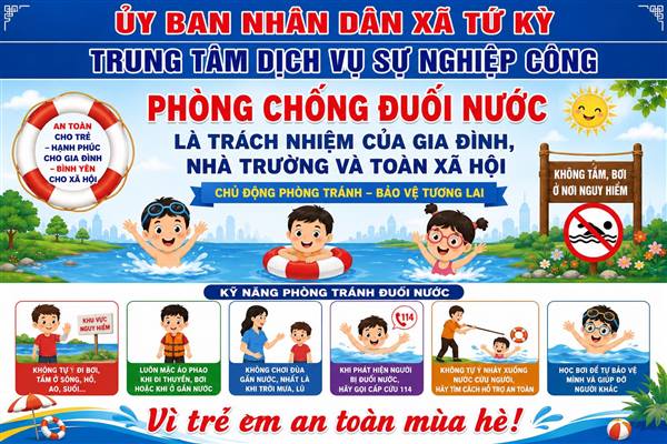 Đẩy mạnh tuyên truyền phòng, chống đuối nước trên địa bàn xã  