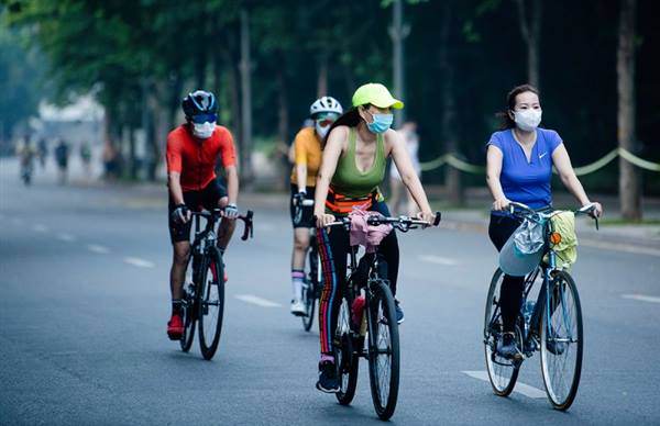 Đảm bảo an toàn giao thông với người đi bộ, đi xe đạp thể dục