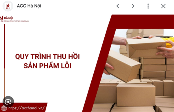 V/v thông tin về chương trình thu hồi
sản phẩm, hàng hóa có khuyết tật đối
với xe ô tô Hyundai Tucson