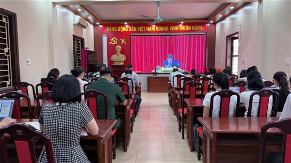 Tứ Kỳ dự Hội nghị Báo cáo viên thành phố tháng 5 năm 2026 theo hình thức trực tuyến