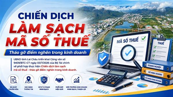 Thực hiện Chiến dịch "Làm sạch mã số thuế - tháo gỡ điểm nghẽn trong kinh doanh