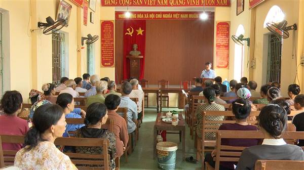 Tứ Kỳ công khai phương án bồi thường, hỗ trợ GPMB dự án đường sắt Lào Cai - Hà Nội - Hải Phòng