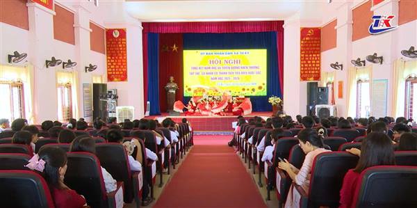 Tứ Kỳ tuyên dương, khen thưởng các tập thể, cá nhân có thành tích xuất sắc năm học 2025–2026