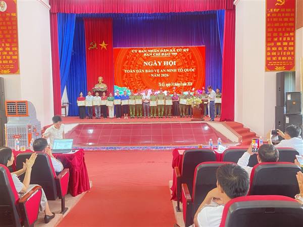 Tứ Kỳ tổ chức ngày hội toàn dân bảo vệ an ninh Tổ quốc năm 2026