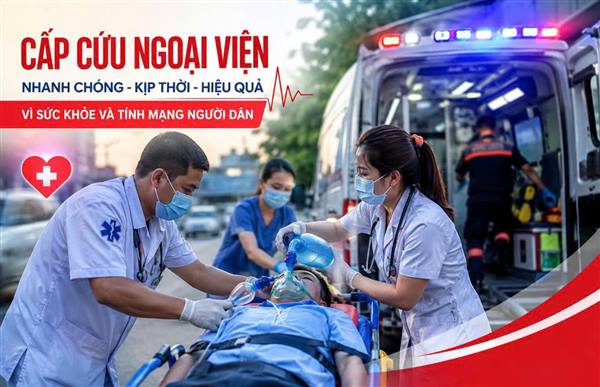 Tứ Kỳ đẩy mạnh tuyên truyền, phối hợp phát triển hệ thống cấp cứu ngoại viện giai đoạn 2026 - 2030