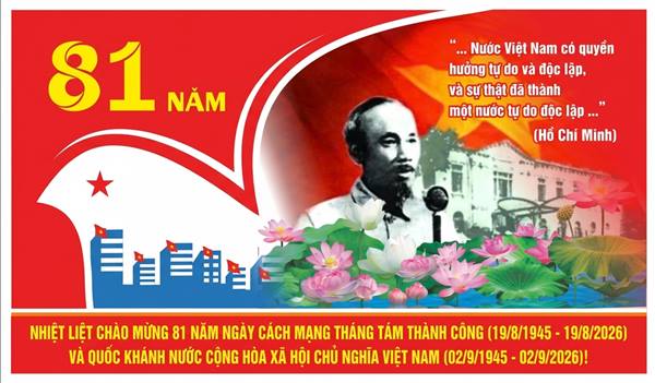 Tứ Kỳ sôi nổi các hoạt động chào mừng 81 năm Cách mạng Tháng Tám thành công và Quốc khánh 2/9