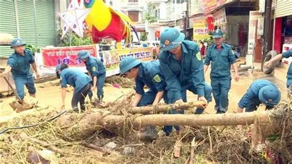 Triển khai thực hiện chính sách trợ cấp đối với lực lượng xung kích phòng, chống thiên tai