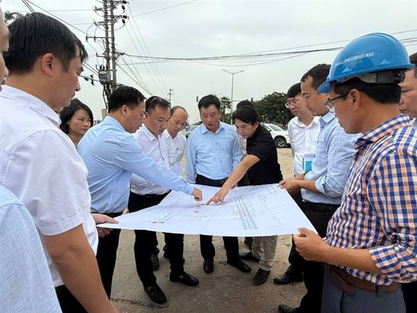 Ban quản lý dự án đầu tư xây dựng Tứ Kỳ đẩy nhanh tiến độ các dự án đầu tư công trong quý IV