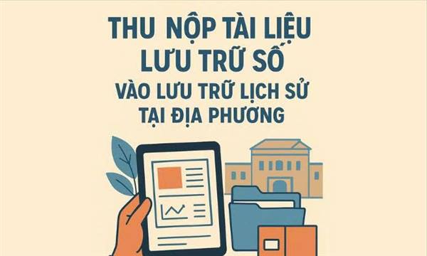 Tứ Kỳ triển khai thu nộp hồ sơ, tài liệu vào lưu trữ lịch sử thành phố giai đoạn 2027 - 2035