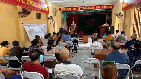 Tứ Kỳ thông báo chủ trương thực hiện dự án khu dân cư mới 