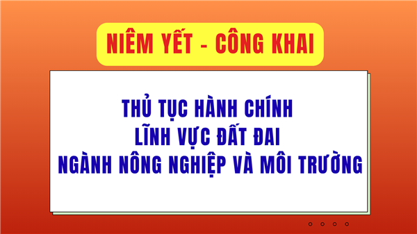 Quyết định số 3657/QĐ-UBND ngày 12/9/2026 của UBND thành phố Hải Phòng về việc công bố danh mục thủ tục hành chính cắt giảm thời gian giải quyết và phê duyệt quy trình nội bộ giải quyết thủ tục hành chính áp dụng theo “cơ chế luồng xanh” đối với một số thủ tục hành chính trong lĩnh vực đất đai thuộc thẩm quyền giải quyết của Sở Nông nghiệp và Môi trường