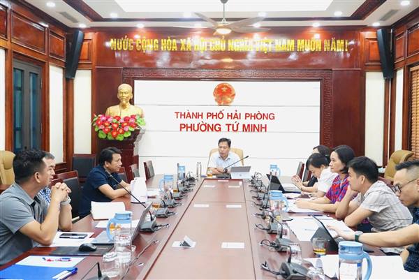Phường Tứ Minh: Rà soát hồ sơ cưỡng chế Dự án cải tạo, mở rộng đường Vũ Công Đán, Ghi nhận thêm hộ gia đình đồng thuận nhận tiền bồi thường, bàn giao mặt bằng