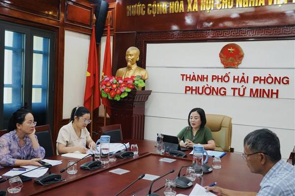 Phường Tứ Minh triển khai công tác rà soát hộ nghèo, hộ cận nghèo và xác định hộ làm nông nghiệp, lâm nghiệp, ngư nghiệp có mức sống trung bình năm 2025