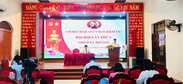 Các chi bộ trực thuộc Đảng ủy, Hội đồng nhân dân và UBND phường Tứ Minh hoàn thành tổ chức Đại hội lần thứ nhất, nhiệm kỳ 2025-2030
