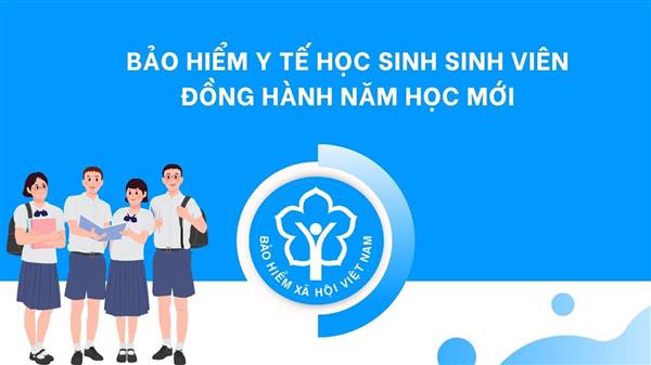 Từ năm học 2025 - 2026, học sinh - sinh viên được hỗ trợ 50% mức đóng bảo hiểm y tế