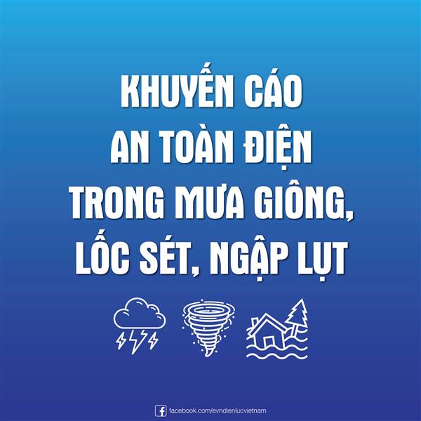 ⚠️ Bão KAJIKI và hoàn lưu bão diễn biến phức tạp, người dân hãy nâng cao cảnh giác, chủ động thực hiện các biện pháp đảm bảo an toàn điện.