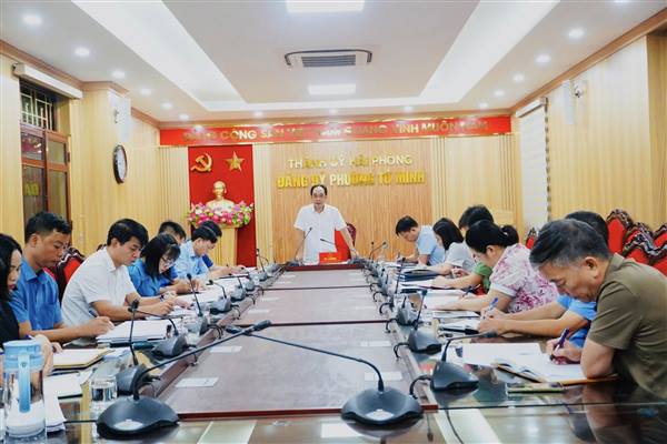 Đẩy mạnh công tác tuyên truyền giải phóng mặt bằng trên địa bàn phường Tứ Minh