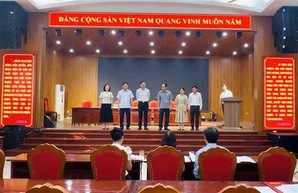 Phường Tứ Minh tổng duyệt chương trình Đại hội Đảng bộ phường lần thứ I nhiệm kỳ 2025-2030