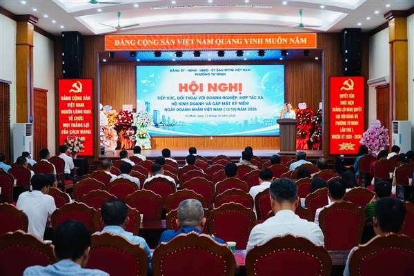TỨ MINH ĐỐI THOẠI, ĐỒNG HÀNH CÙNG DOANH NGHIỆP, HỢP TÁC XÃ VÀ HỘ KINH DOANH