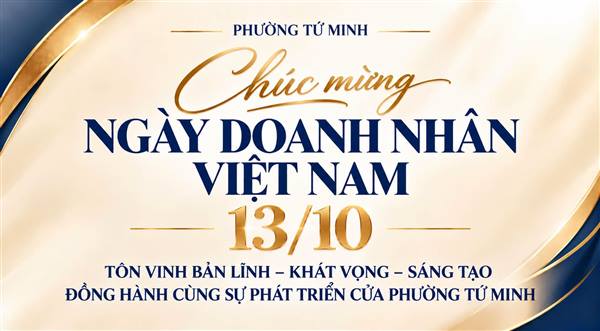 CHÚC MỪNG NGÀY DOANH NHÂN VIỆT NAM 13/10