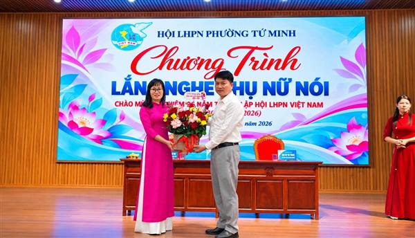 TỨ MINH LẮNG NGHE TÂM TƯ, NGUYỆN VỌNG CỦA HỘI VIÊN PHỤ NỮ
