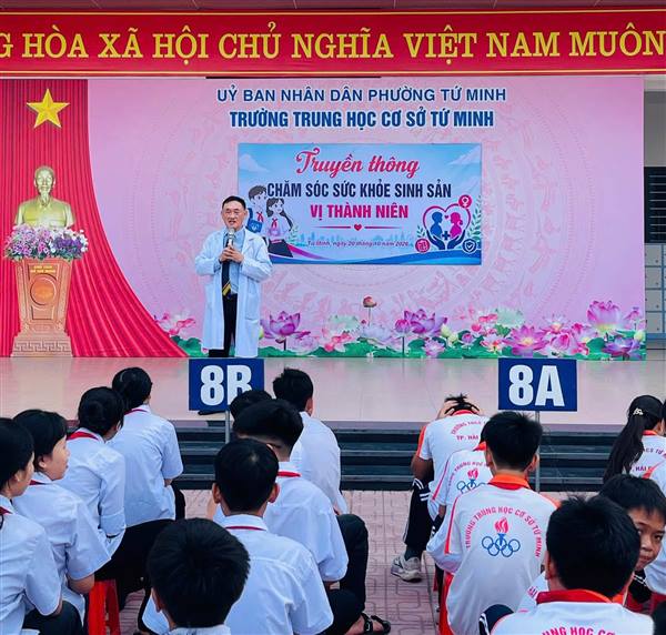 UBND phường Tứ Minh triển khai Đề án “Chăm sóc sức khỏe sinh sản, sức khỏe tình dục vị thành niên, thanh niên giai đoạn 2026-2030”