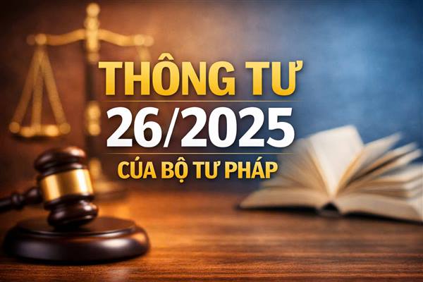 Triển khai thực hiện Thông tư số 26/2025 ngày 12/12/2025 của Bộ Tư Pháp