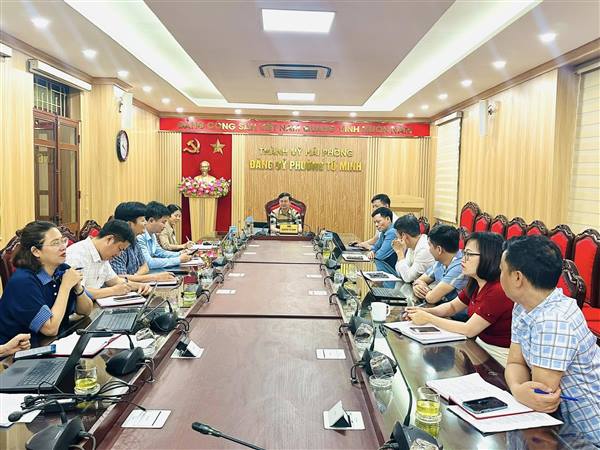 Thường trực HĐND phường Tứ Minh họp thường kỳ tháng 4/2026