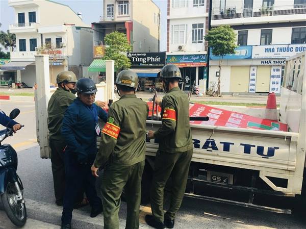 Phường Tứ Minh tiếp tục ra quân chấn chỉnh trật tự đô thị